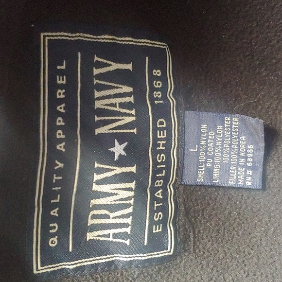 Men's Army-Navy coat - Picture 2 of 2